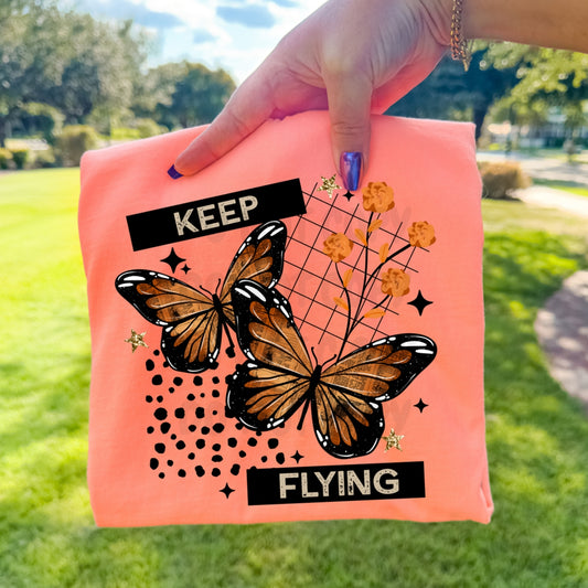 Keep Flying | Shirt |Sweatshirt | Pullover | Hoodie | Crewneck | Long Sleeves | Fleece | Warmth