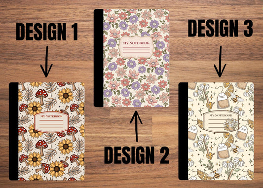 Everyday Composition Notebook | Personalization Available