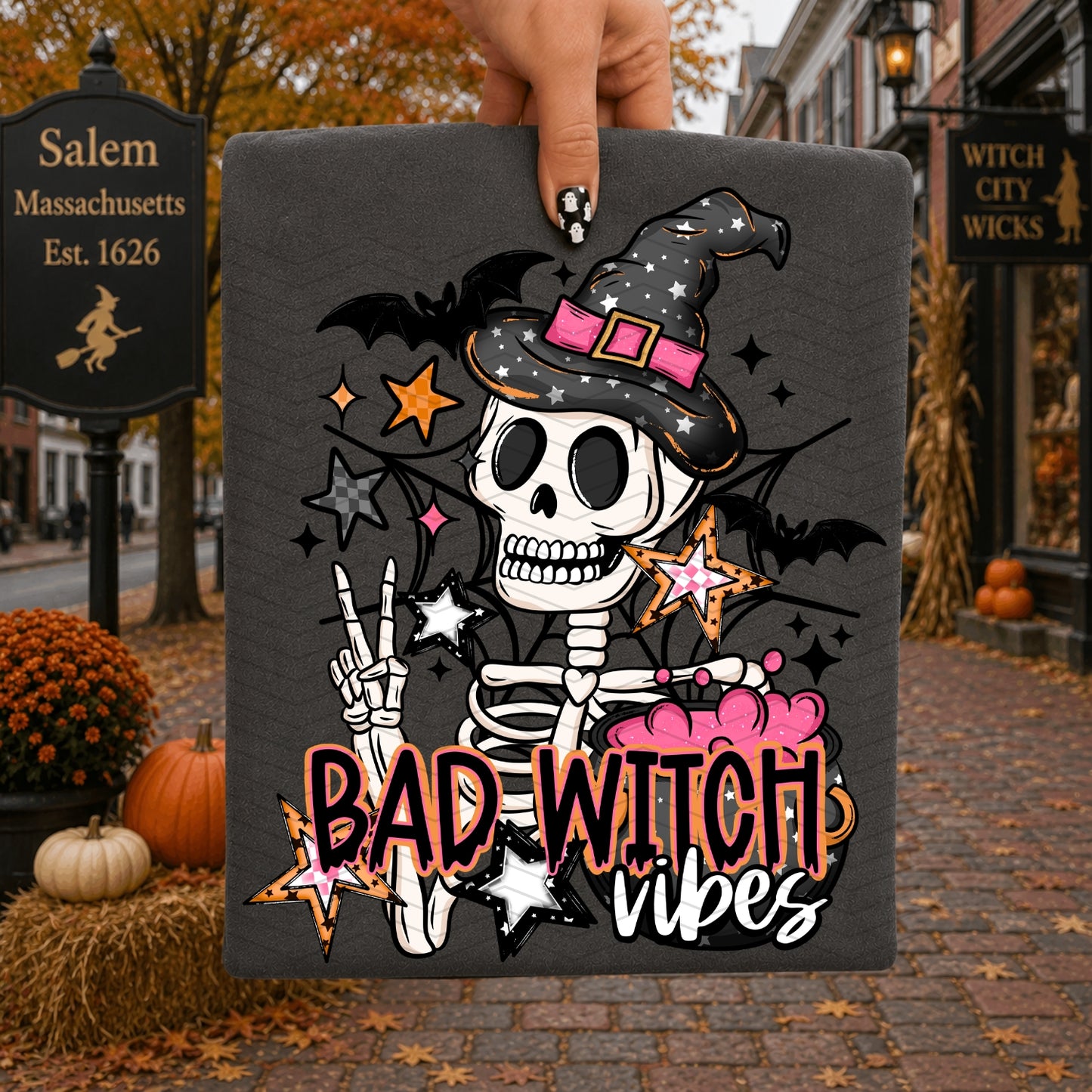 Bad Witch Vibes | Shirt |Sweatshirt | Pullover | Hoodie | Crewneck | Long Sleeves | Fleece | Warmth