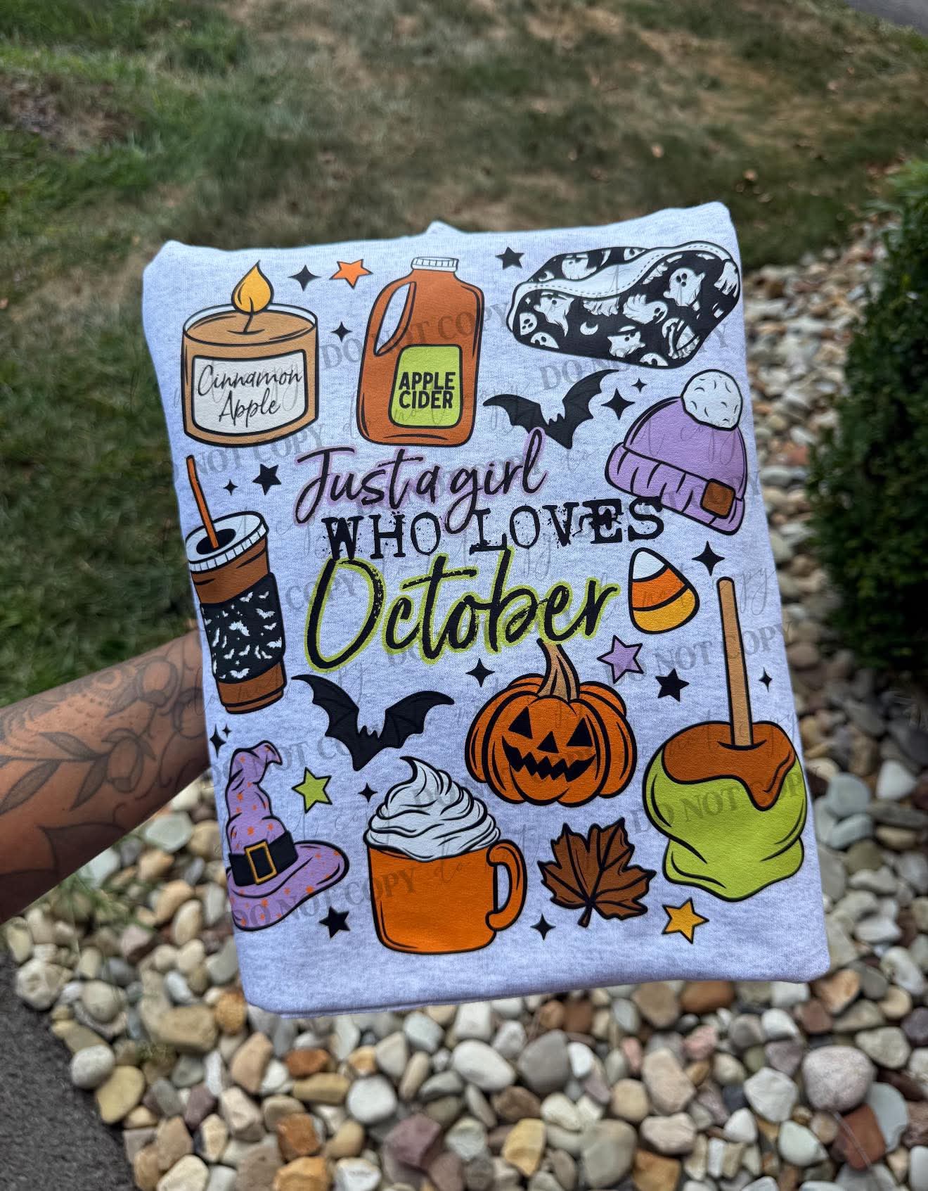 Just a Girl Who Loves October | Shirt |Sweatshirt | Pullover | Hoodie | Crewneck | Long Sleeves | Fleece | Warmth