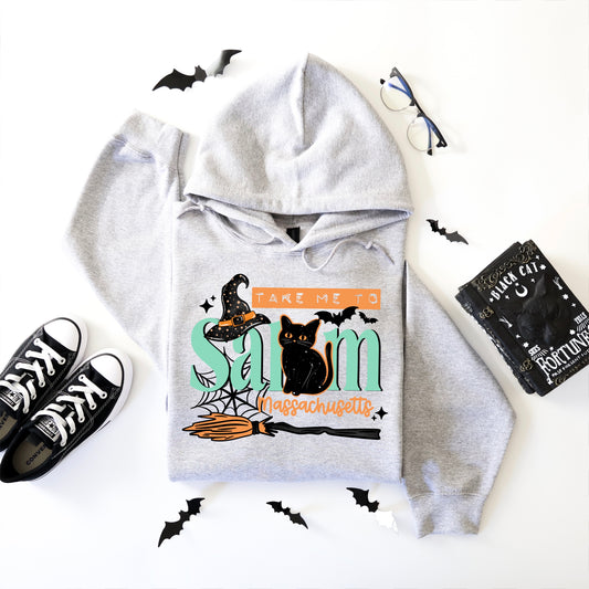Take Me To Salem | Shirt |Sweatshirt | Pullover | Hoodie | Crewneck | Long Sleeves | Fleece | Warmth