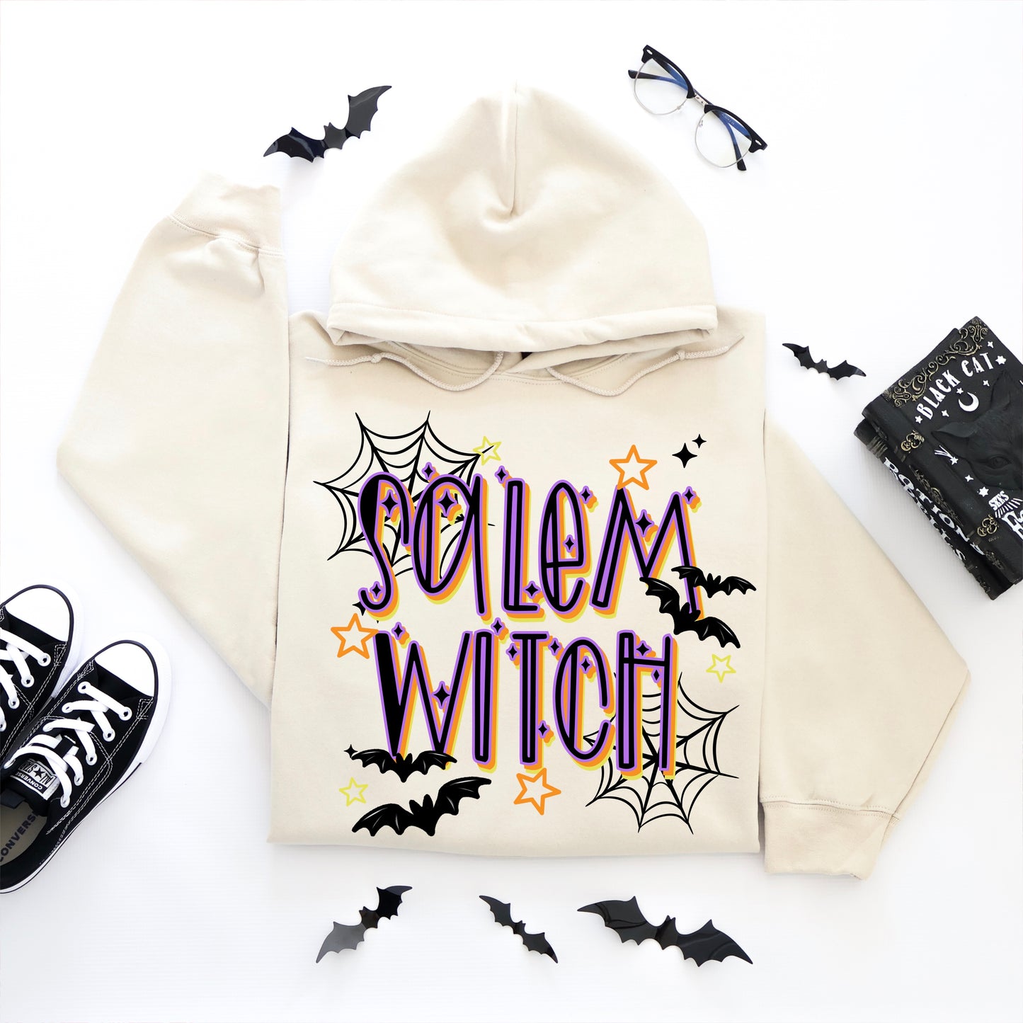 Salem Witch | Shirt |Sweatshirt | Pullover | Hoodie | Crewneck | Long Sleeves | Fleece | Warmth
