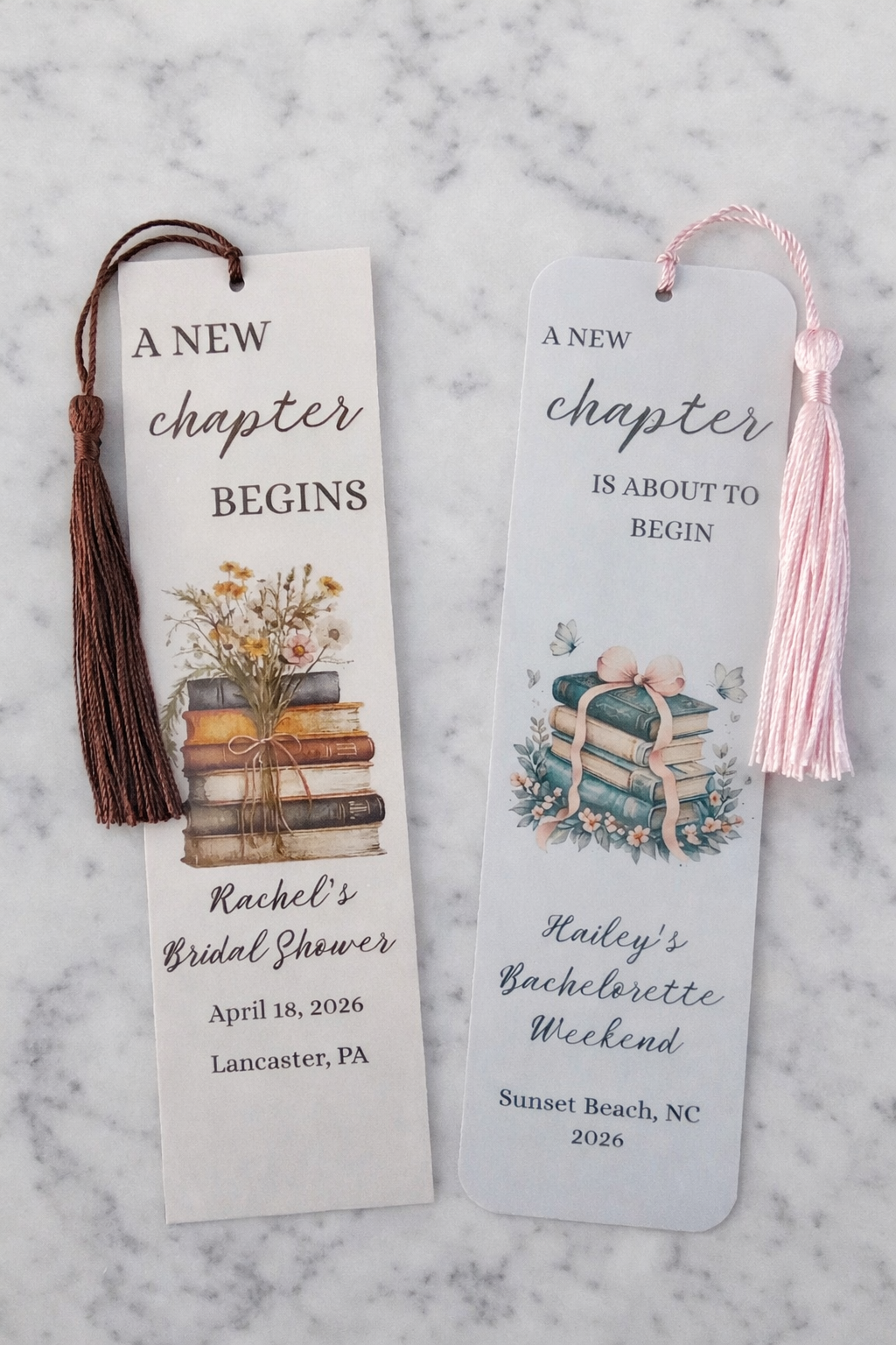 Custom Bookmarks | Personalized Bookmarks for Gifts, Events, Businesses & Readers