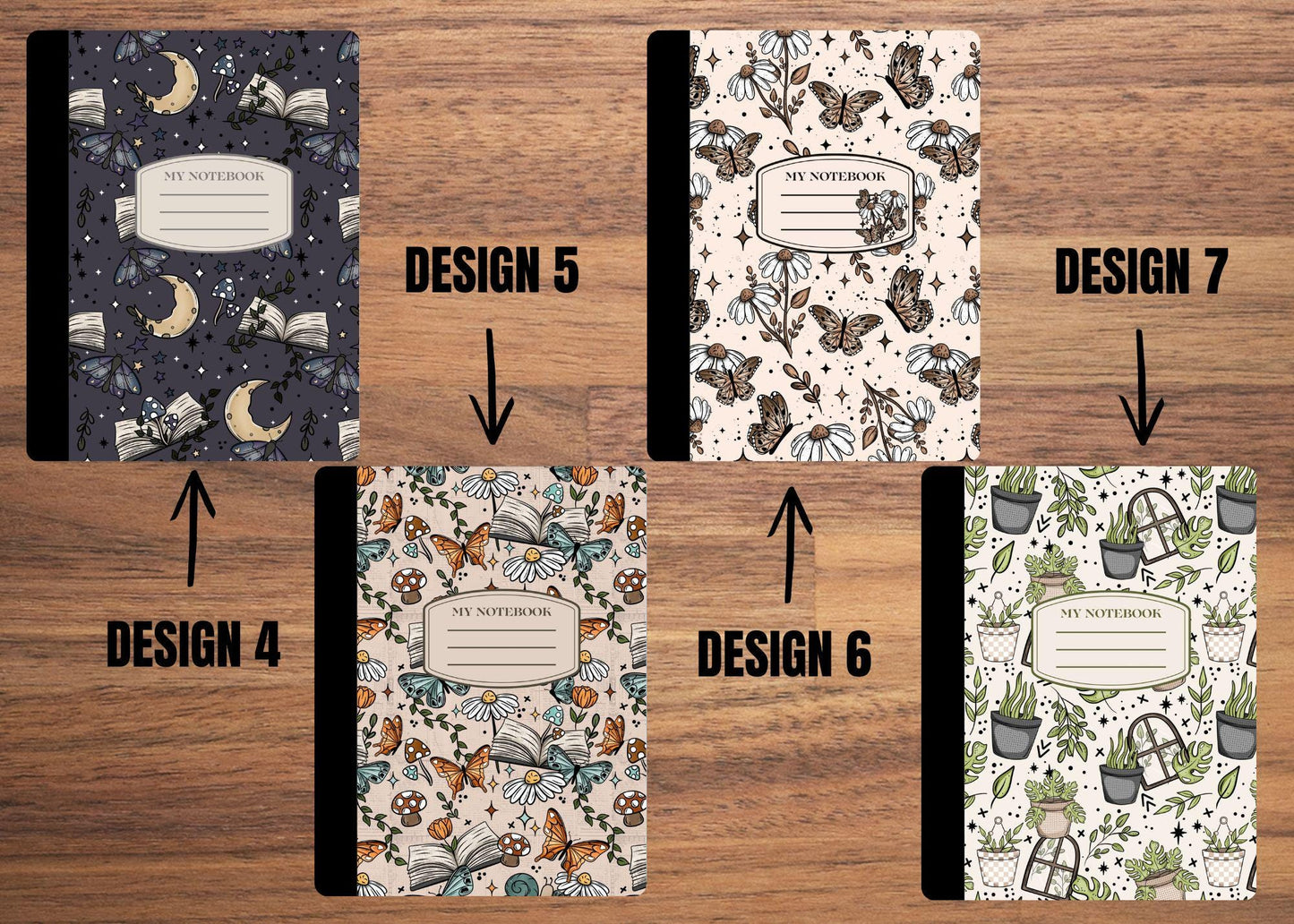 Everyday Composition Notebook | Personalization Available