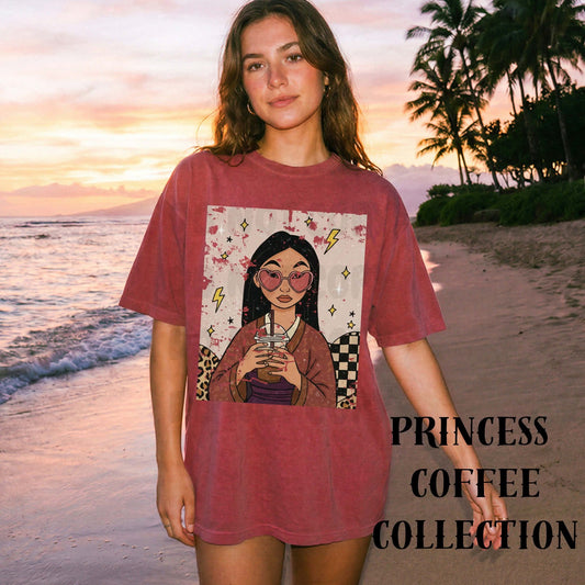 Mulan & Coffee | Shirt |Sweatshirt | Pullover | Hoodie | Crewneck | Long Sleeves | Fleece | Warmth