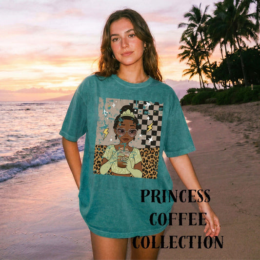 Tiana & Coffee | Shirt |Sweatshirt | Pullover | Hoodie | Crewneck | Long Sleeves | Fleece | Warmth