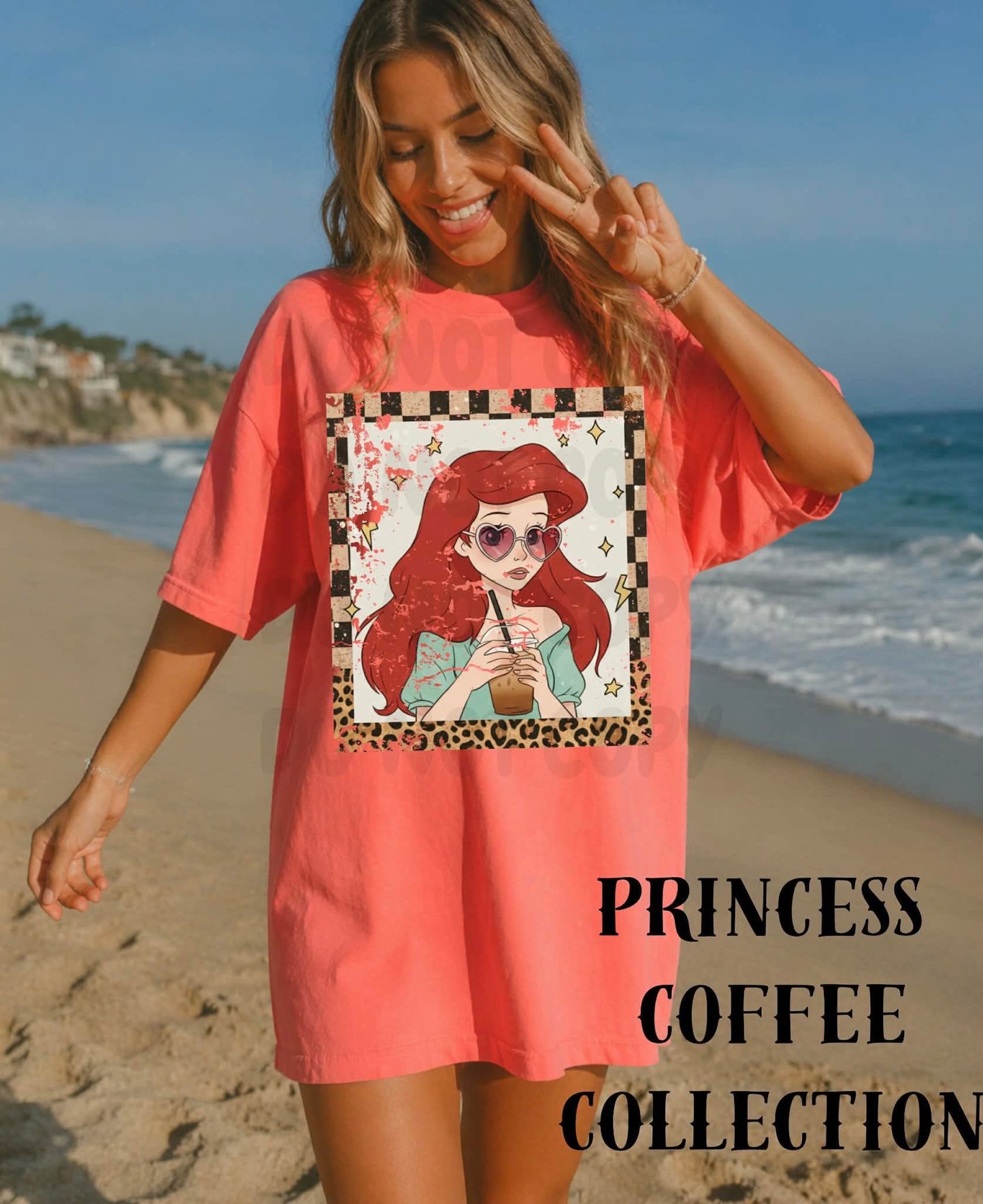 Ariel & Coffee | Shirt |Sweatshirt | Pullover | Hoodie | Crewneck | Long Sleeves | Fleece | Warmth