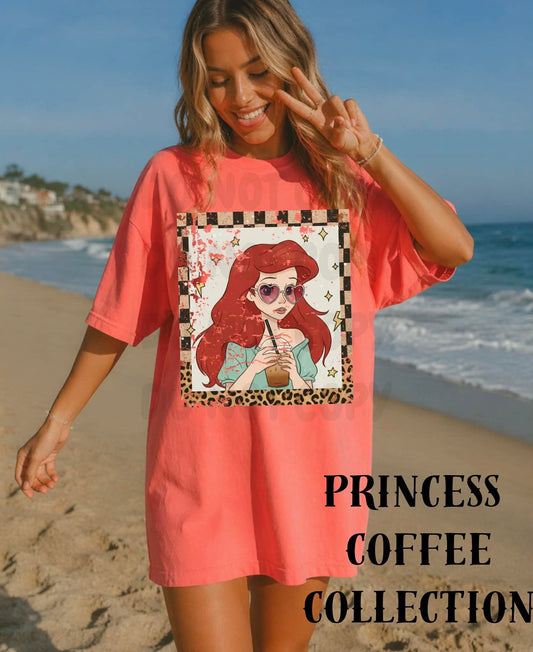 Ariel & Coffee | Shirt |Sweatshirt | Pullover | Hoodie | Crewneck | Long Sleeves | Fleece | Warmth