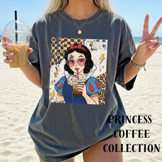 Snow White & Coffee | Shirt |Sweatshirt | Pullover | Hoodie | Crewneck | Long Sleeves | Fleece | Warmth