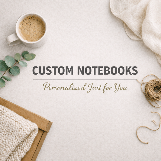 Custom Composition Notebooks | Personalized Notebooks | Journals | Junk Journals | Scrapbook Journals | Personalization | Customizable