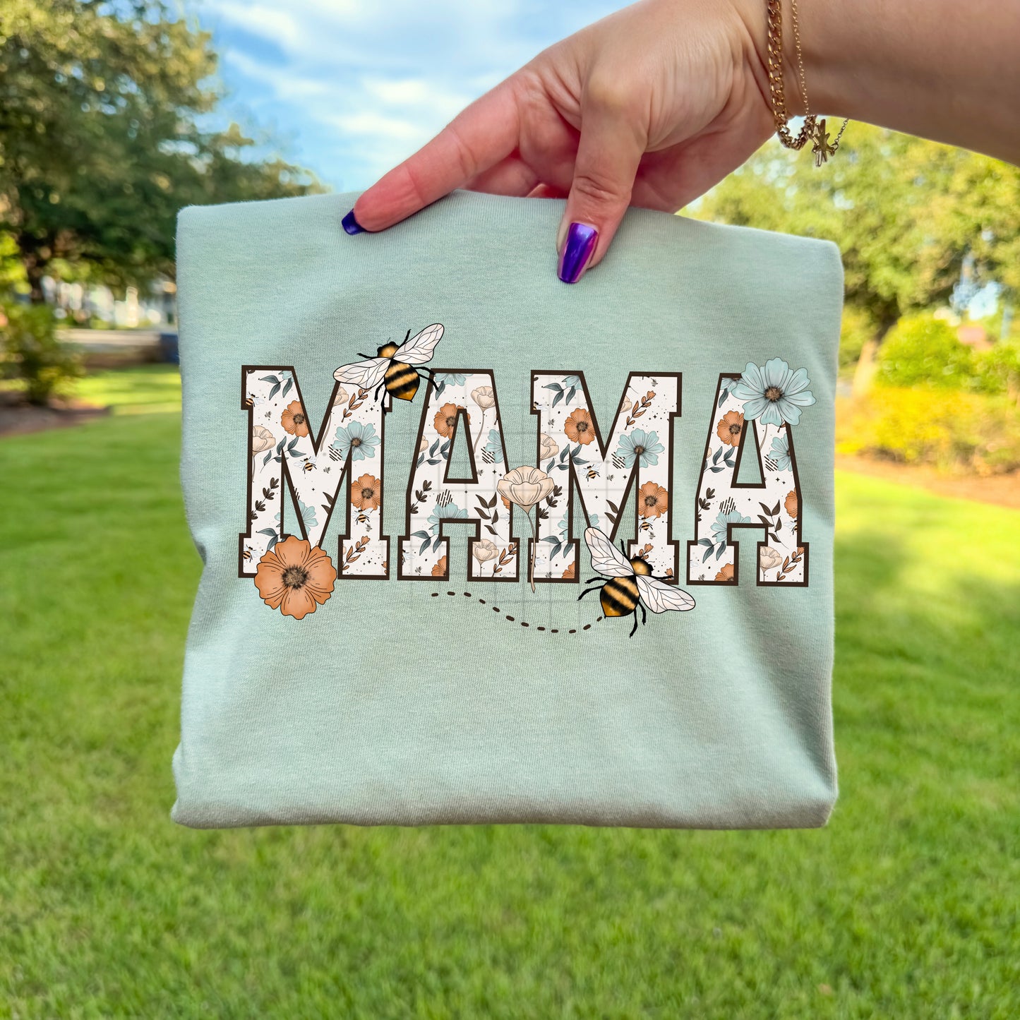 Boho Floral Mama | Shirt |Sweatshirt | Pullover | Hoodie | Crewneck | Long Sleeves | Fleece | Warmth
